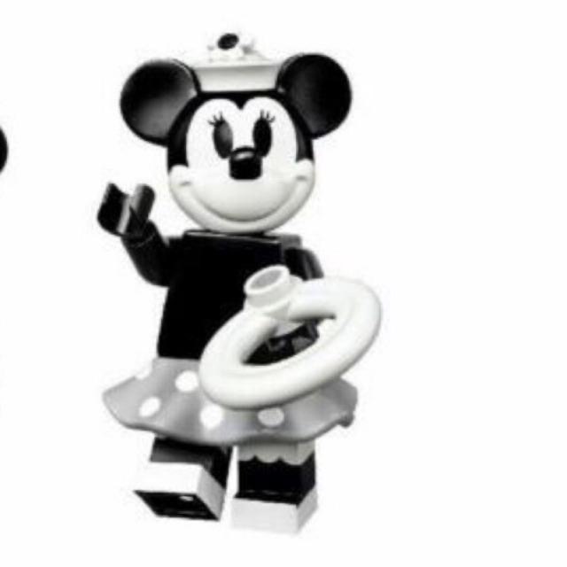 ￼樂高 71024 黑白 米奇 米妮 1號 2號 迪士尼 人偶包 2代 LEGO Disney minifigure 正-細節圖3