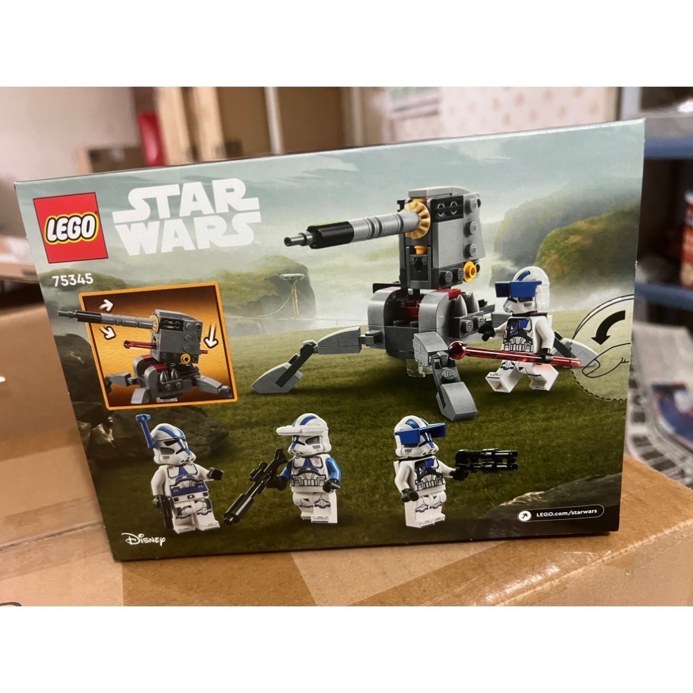 ￼樂高 75345 星際大戰 克隆人 複製人 軍團 徵兵 士兵 軍官 LEGO Star Wars-細節圖2