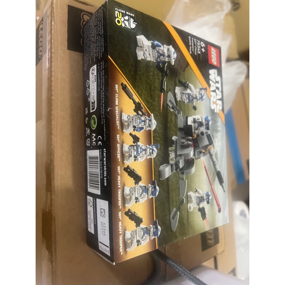 ￼樂高 75345 星際大戰 克隆人 複製人 軍團 徵兵 士兵 軍官 LEGO Star Wars-細節圖4