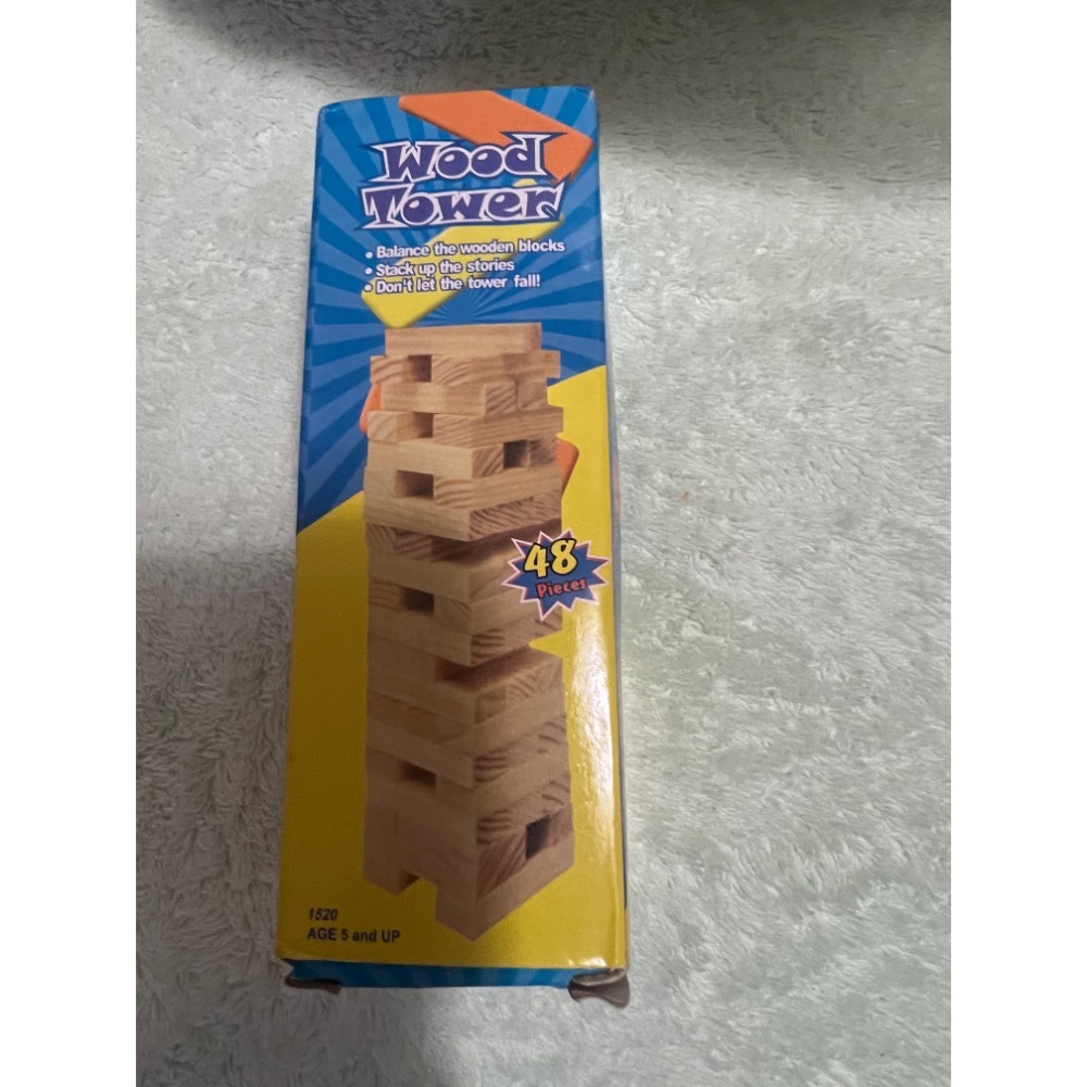 ￼迷你疊疊樂 木質疊疊樂 益智玩具 桌遊 親子娛樂 推木塊 抽木塊 1520 數字積木 遊戲-細節圖2