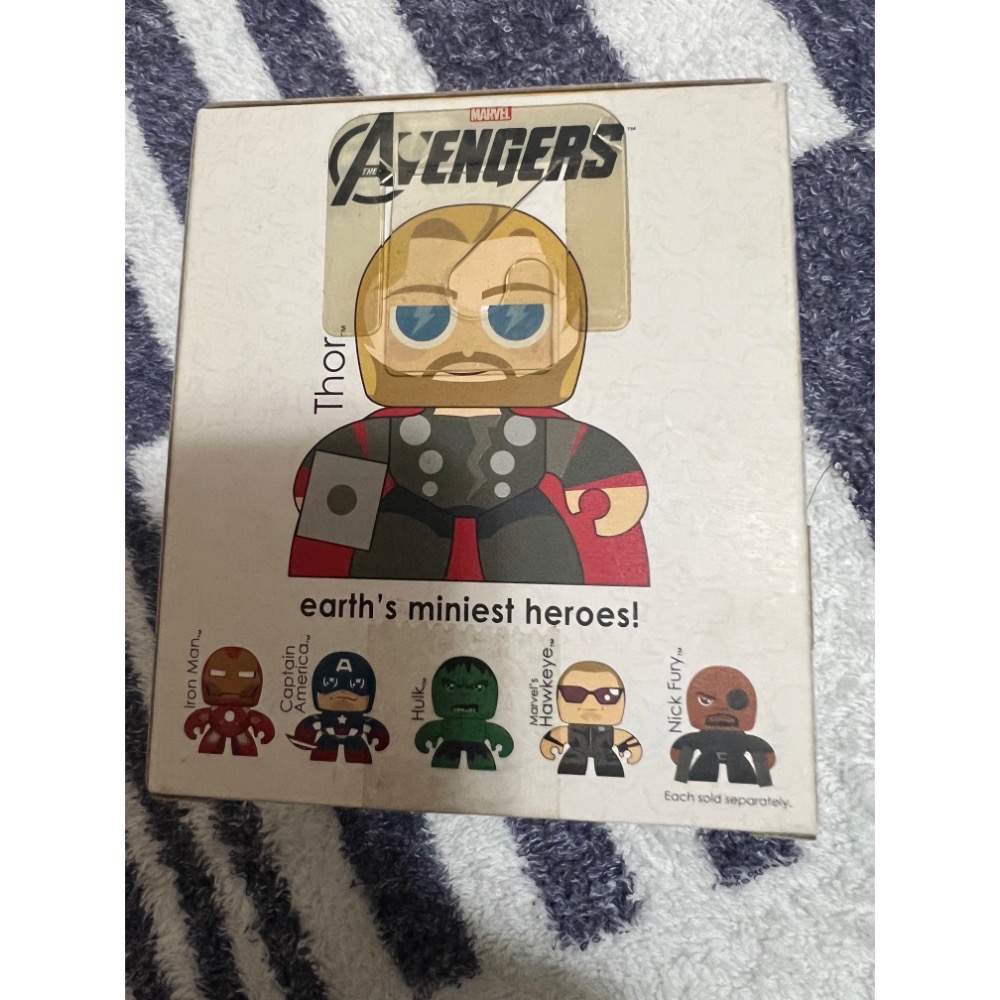 ￼漫威 復仇者聯盟 公仔 尼克福瑞 鷹眼 雷神索爾 Marvel Avengers Mini Mighty Muggs-細節圖2