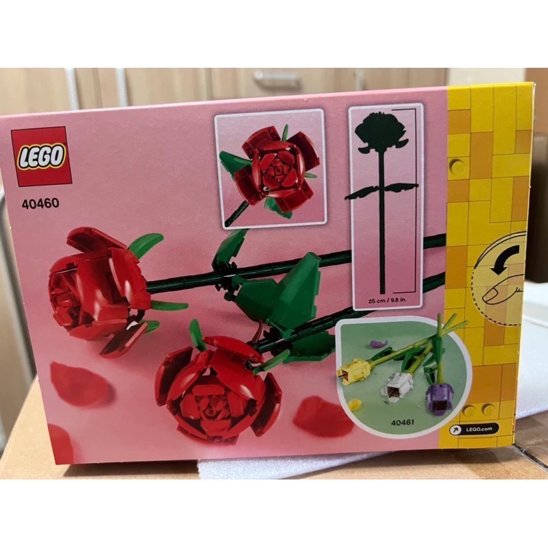 ￼樂高 10280 10314 40460 40461 10309 10281 花束 乾燥花 玫瑰 多肉植物 鬱金香-細節圖5