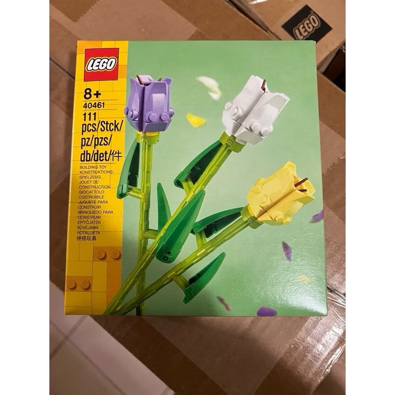 ￼樂高 10280 10314 40460 40461 10309 10281 花束 乾燥花 玫瑰 多肉植物 鬱金香-細節圖8