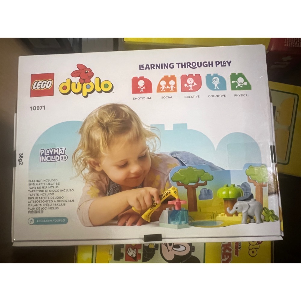 ￼樂高 10971 德寶 得寶 大象 長頸鹿 duplo LEGO 禮物 2+ 大顆粒-細節圖2