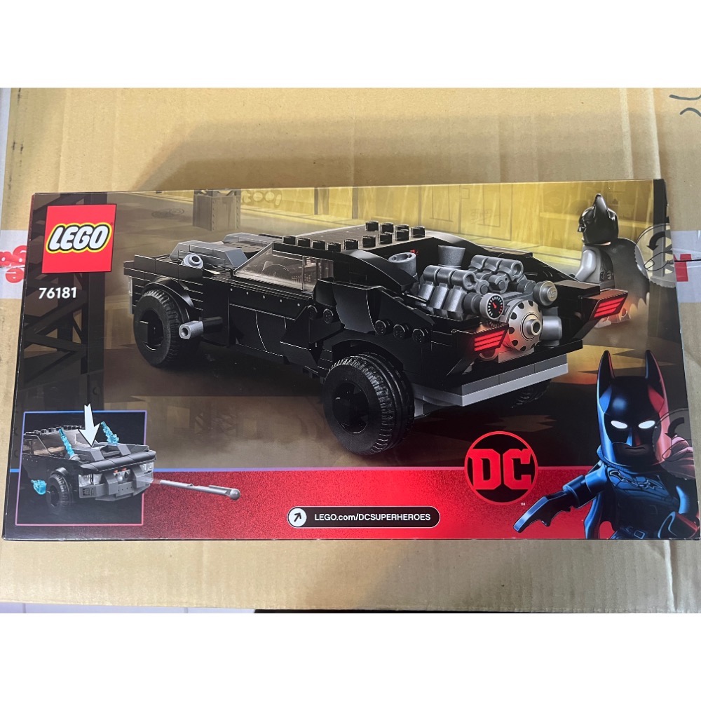 ￼樂高 LEGO 76181 超級英雄系列 蝙蝠俠 企鵝人 DC 蝙蝠車 追逐 Penguin Batman-細節圖2