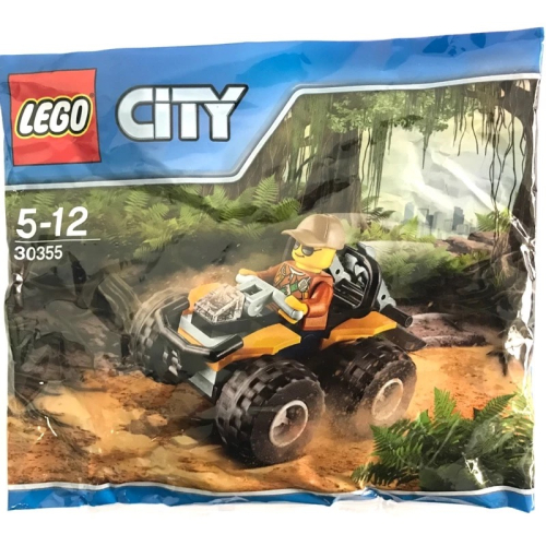 樂高 30355 城市系列 越野車 人偶 台北市 汽車 積木 LEGO city polybag 禮物 5-12