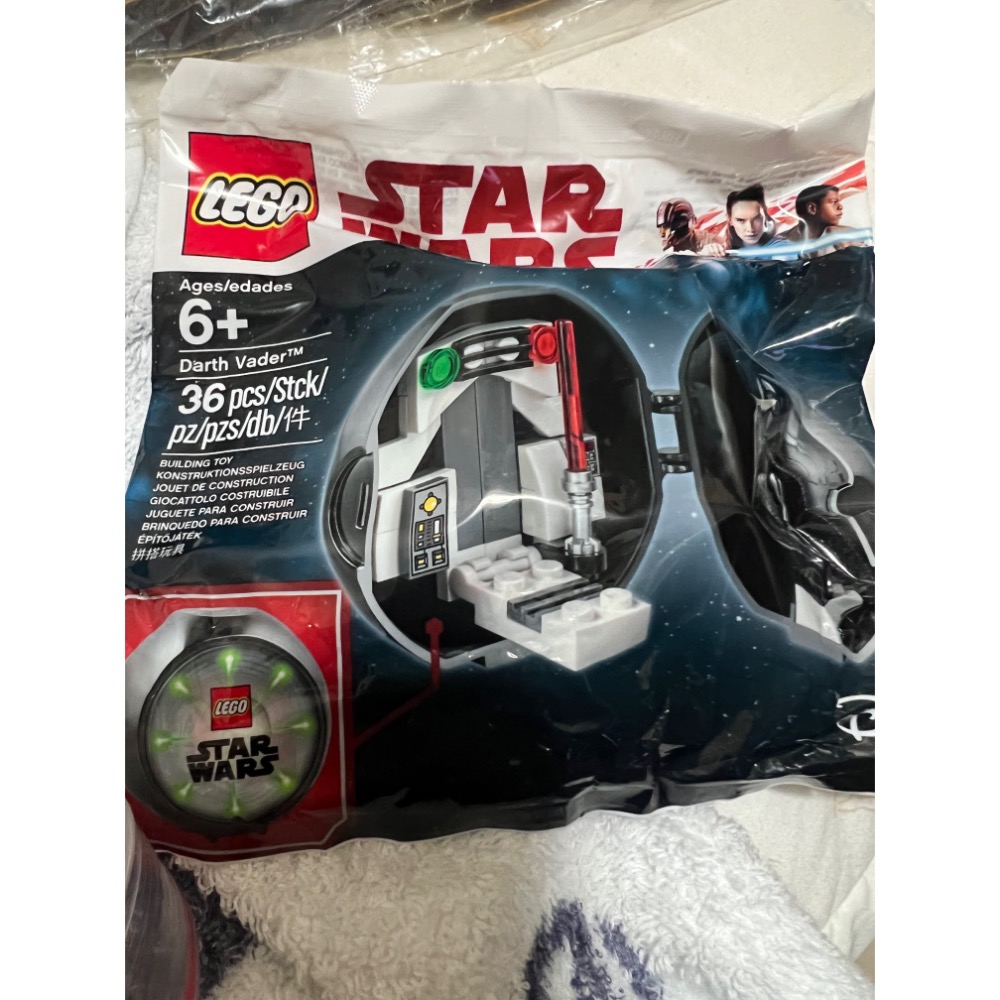 ￼樂高 5005376 星際大戰 黑武士 達斯維達 darth vader Star Wars 人偶 polybag-細節圖4