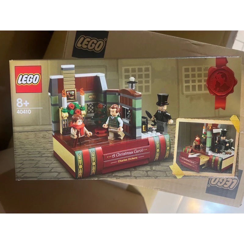 ￼樂高 40410 經典 查爾斯 狄更斯 書 聖誕節 禮物 人偶 台北市 LEGO Christmas 積木 收藏-規格圖2