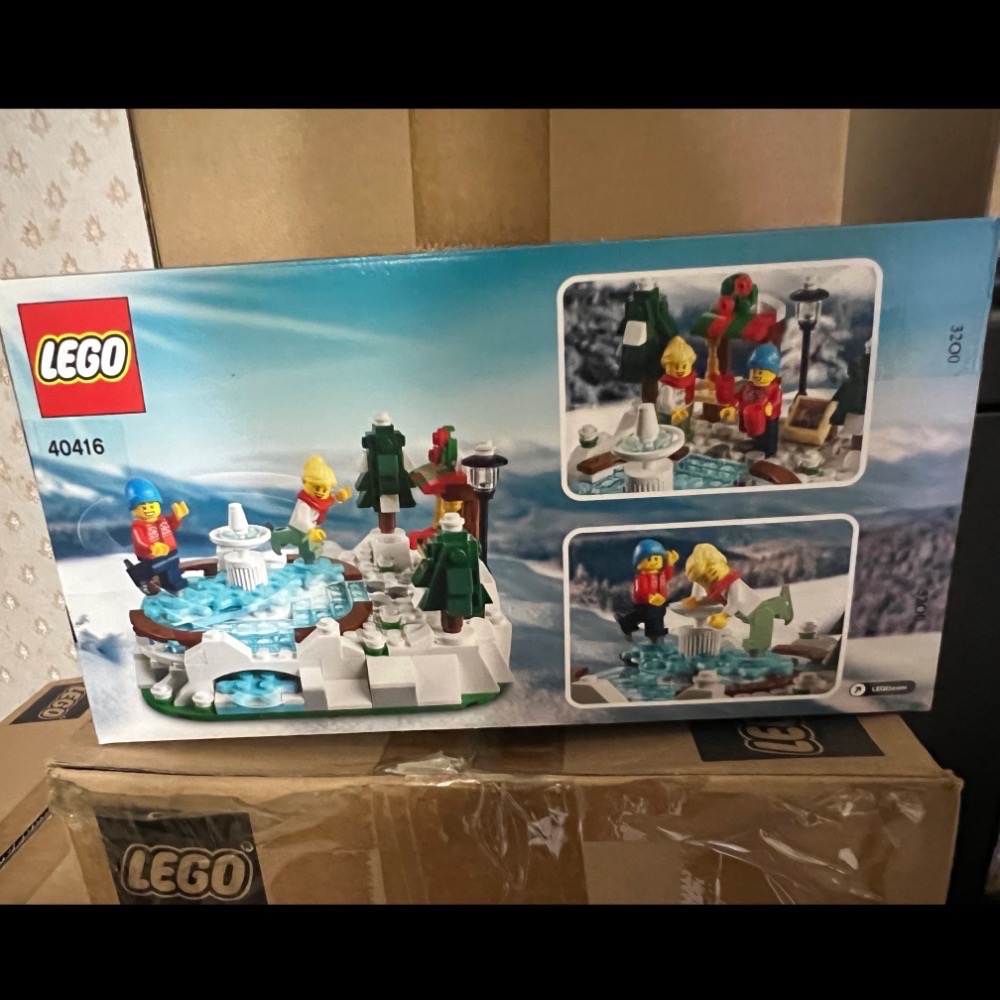 樂高 LEGO 40416 耶誕系列 聖誕節 冬季溜冰場-細節圖2