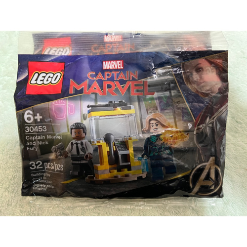 樂高 30453 超級英雄 漫威 驚奇隊長 尼克福瑞 復仇者聯盟polybag 袋裝 LEGO marvel 人偶