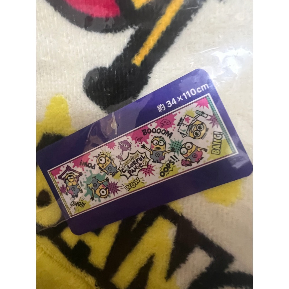 ￼小小兵 毛巾 浴巾 日本 環球影城 minions-細節圖5