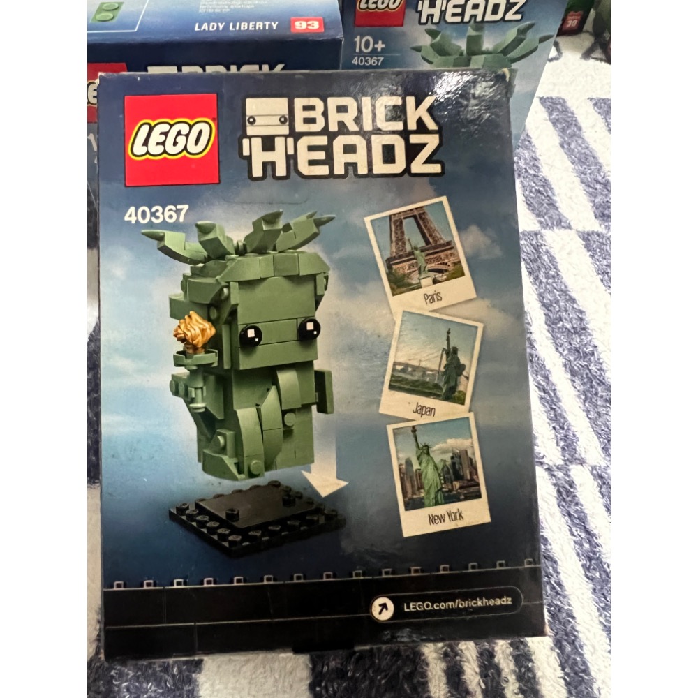 ￼樂高 40367 自由女神 lady liberty 小自由女神 樂高大頭系列 brickheadz-細節圖2