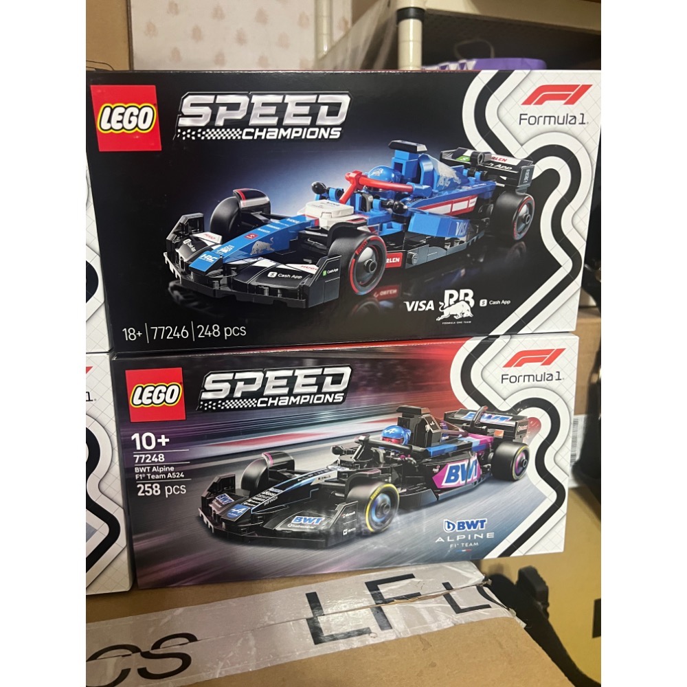 樂高 f1 77242 -77251 整套 十盒-細節圖2
