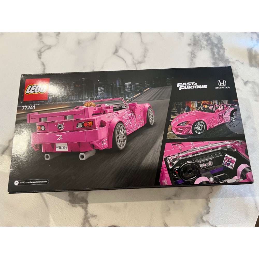LEGO 樂高 Speed 77241 玩命關頭2：飆風再起 本田Honda S2000-細節圖2