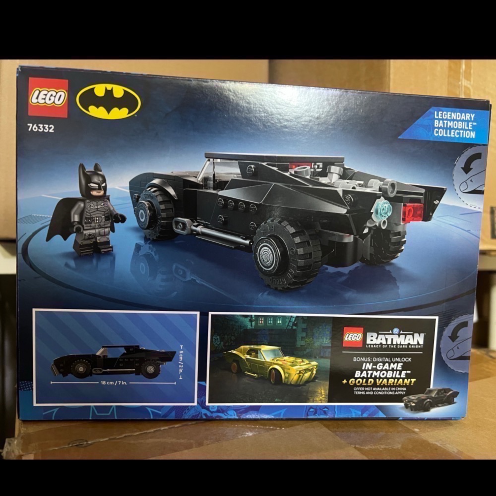 LEGO 76332蝙蝠俠 蝙蝠車 樂高 Super Heroes-細節圖2