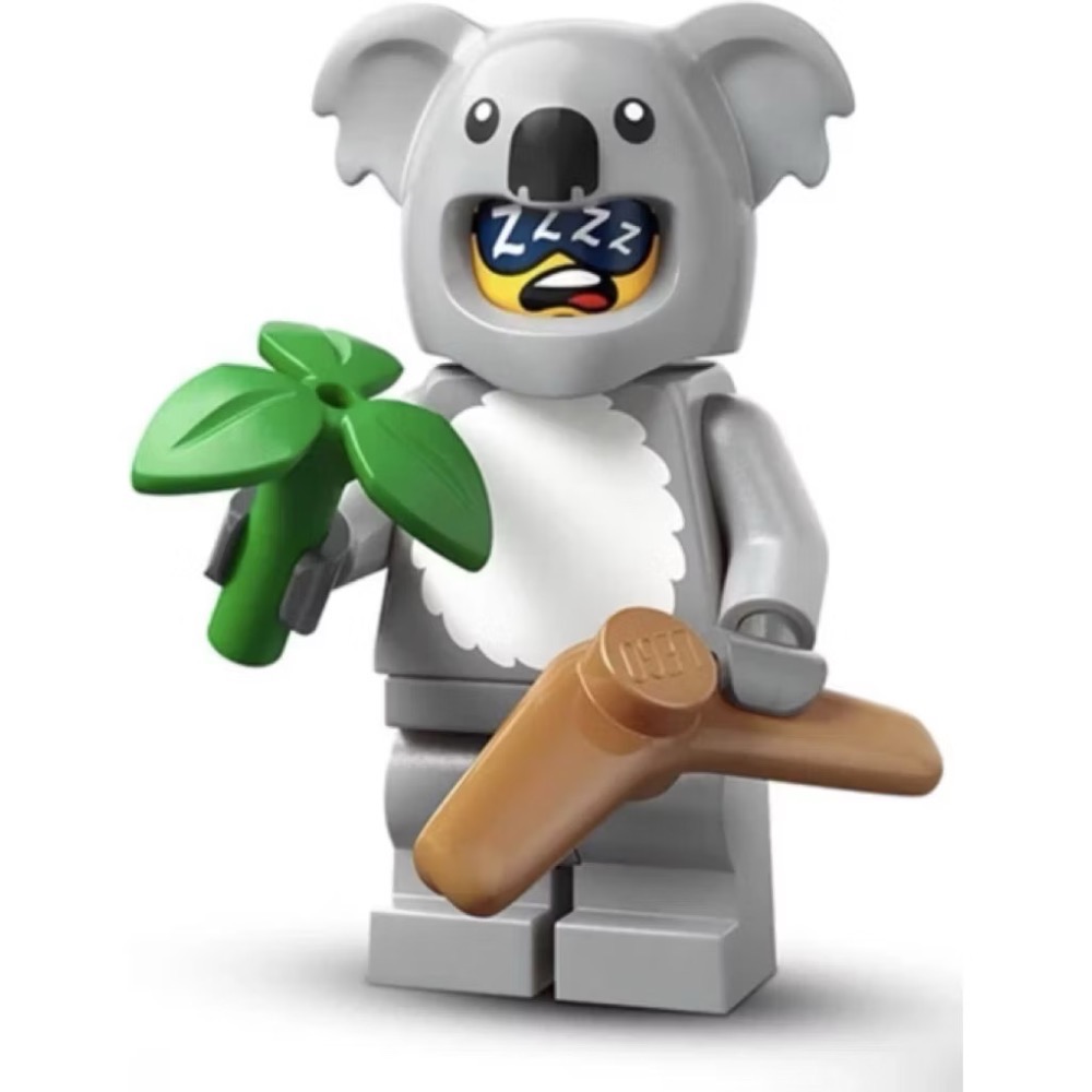 樂高 LEGO 71051未拆封  minifigures 28代 單售 動物裝 青蛙 鱷魚 貓咪 海豚 鸚鵡 無尾熊-規格圖8