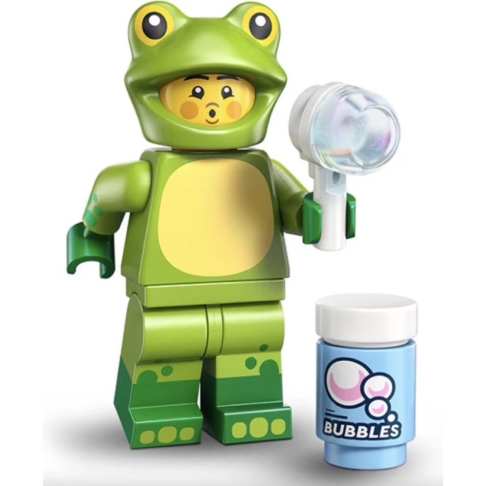 樂高 LEGO 71051未拆封  minifigures 28代 單售 動物裝 青蛙 鱷魚 貓咪 海豚 鸚鵡 無尾熊-規格圖8