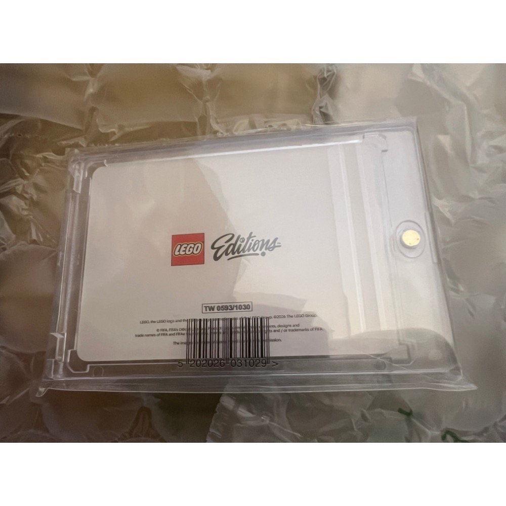樂高 43015 43016 43011 43012 世界盃 2026年 足球 限量珍藏卡含卡磚 梅西 C羅 Lego-細節圖9