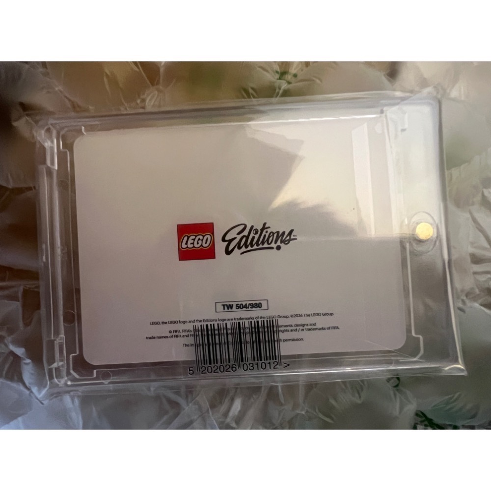 樂高 43015 43016 43011 43012 世界盃 2026年 足球 限量珍藏卡含卡磚 梅西 C羅 Lego-細節圖11