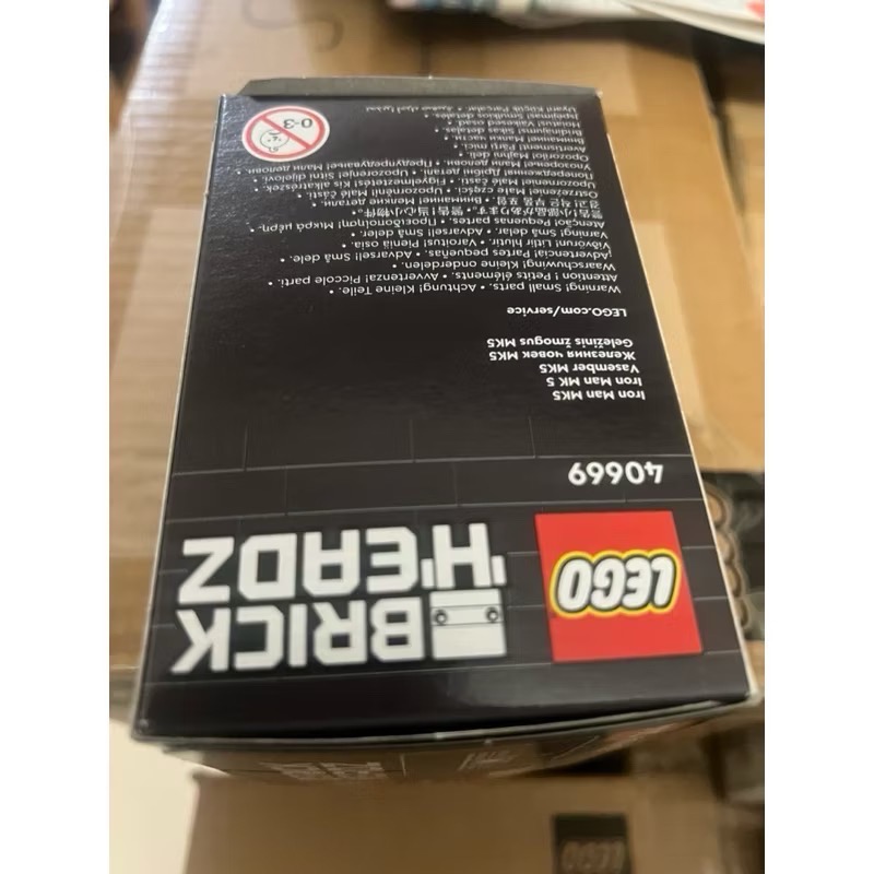樂高 BrickHeadz 40669 Iron Man MK5 Figure 鋼鐵人 LEGO-細節圖3