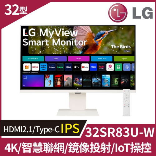 LG 32SR83U-W 4K 智慧聯網螢幕