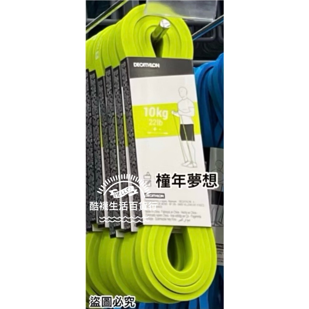 【橦年夢想百貨行】多用途 交叉訓練彈力帶、重量訓練、阻力帶、交叉訓練、訓練帶、彈力繩、皮拉提斯、重量訓練、重訓、運動用品-規格圖11