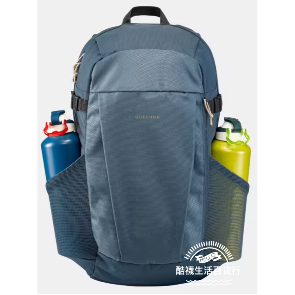 【橦年夢想百貨行】 20L登山健行休閒多隔層背包 QUECHUA、後背包、運動背包、登山用品、20L 登山健行背包-細節圖3