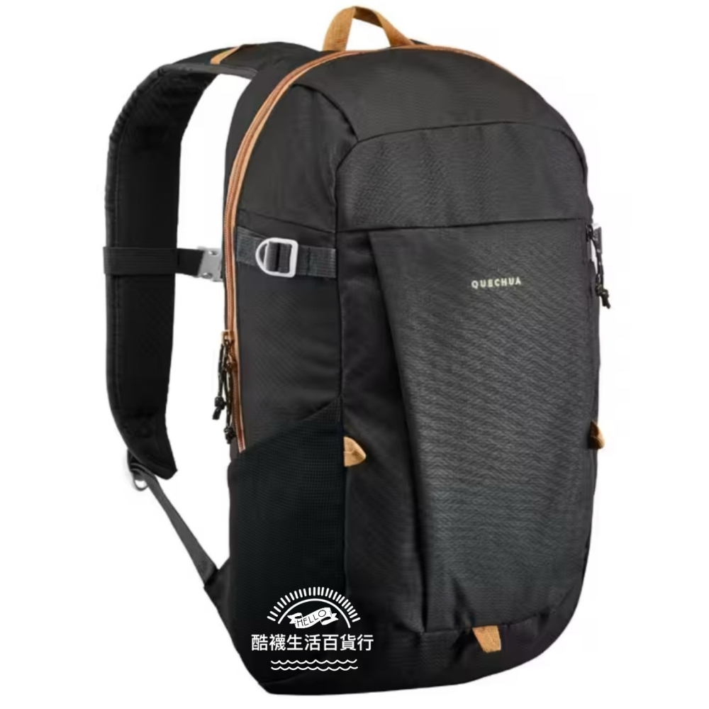 【橦年夢想百貨行】 20L登山健行休閒多隔層背包 QUECHUA、後背包、運動背包、登山用品、20L 登山健行背包-細節圖6
