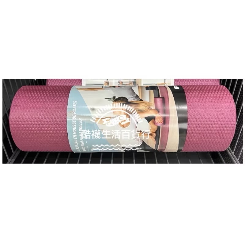 【橦年夢想百貨行】38公分 迷你健身泡棉滾筒（直徑 13cm）DOMYOS #8527075、按摩滾筒、瑜珈按摩運動用品-規格圖4