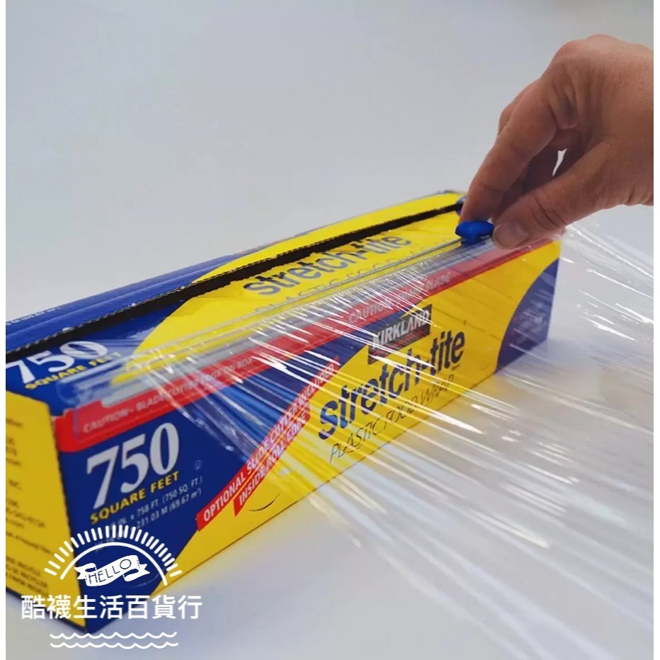 【橦年夢想百貨行】好市多直送 Kirkland 科克蘭 保鮮膜 30.16公分X231.03公尺X2入、#477345-細節圖4
