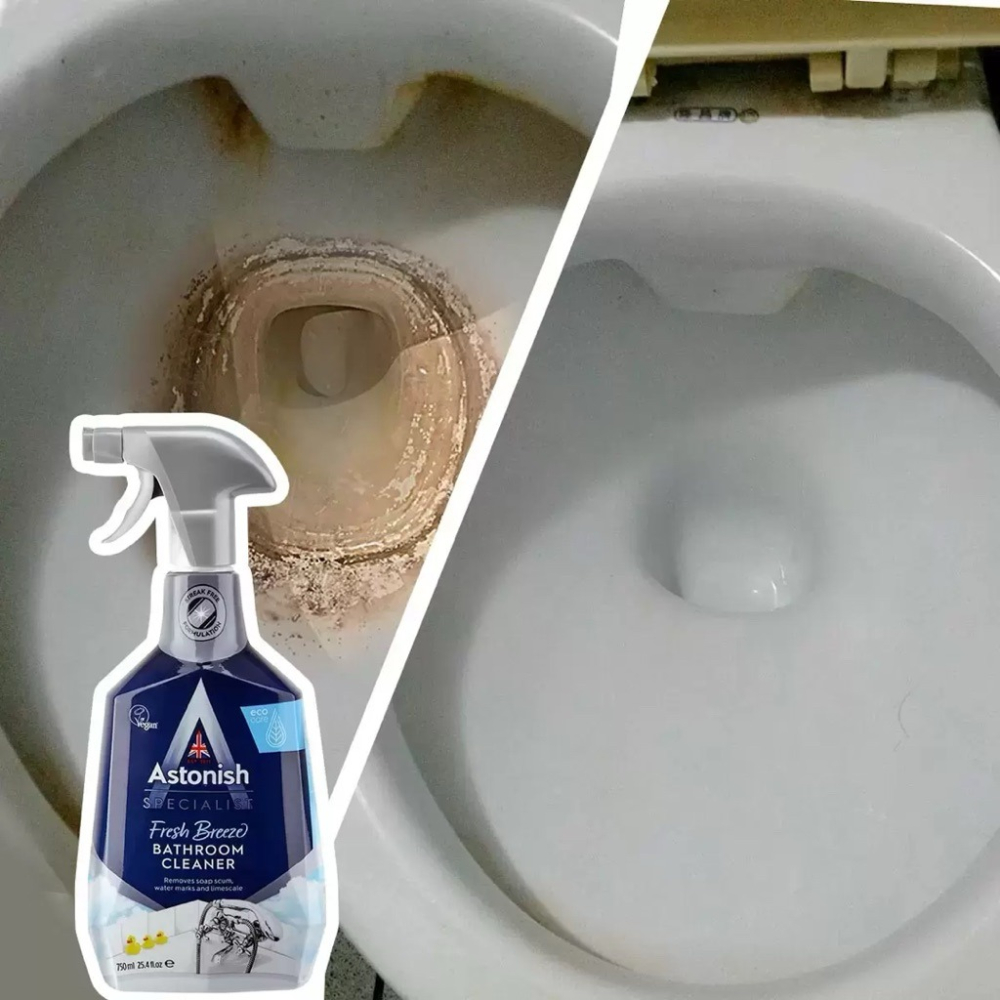 【橦年夢想百貨行】好市多直送 Astonish 英國潔 抑菌除污浴廁清潔劑 750毫升 X 2入 #130434清潔用品-細節圖2