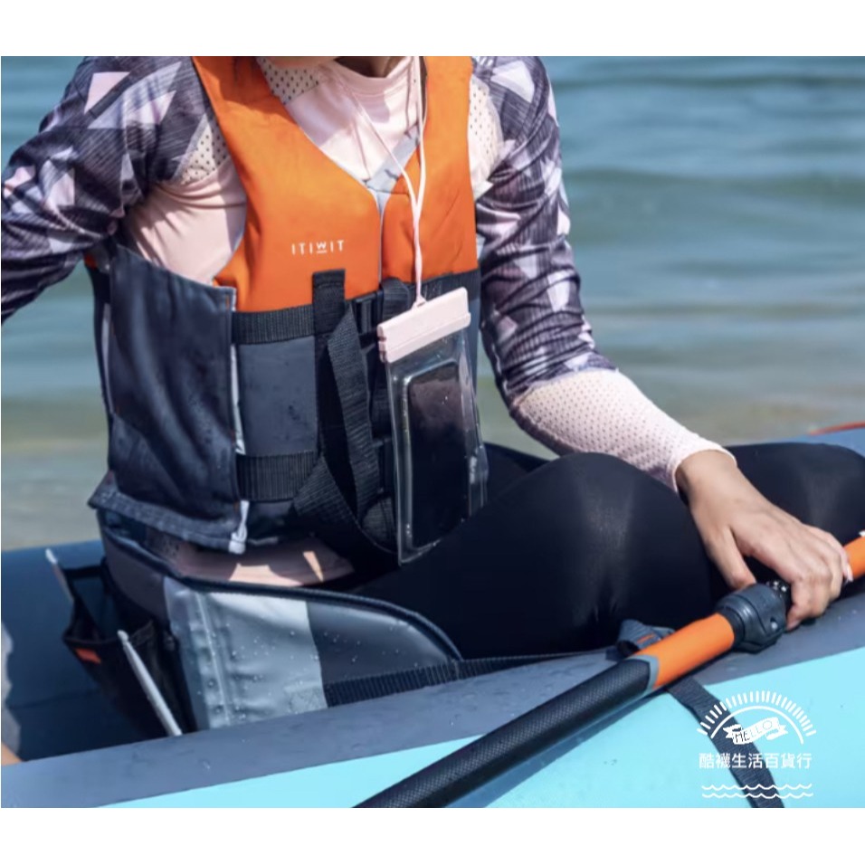 【橦年夢想百貨行】ITIWIT 大尺寸手機防水袋IPX8、防水收納袋、水上運動用品、游泳用品-細節圖2