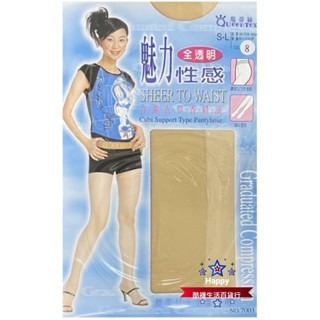 【橦鴻企業社】 QueenTex 琨蒂絲 魅力性感全透明彈性褲襪 .7003 腰部以下全透明 春夏薄襪 薰衣草香氛褲襪-細節圖3