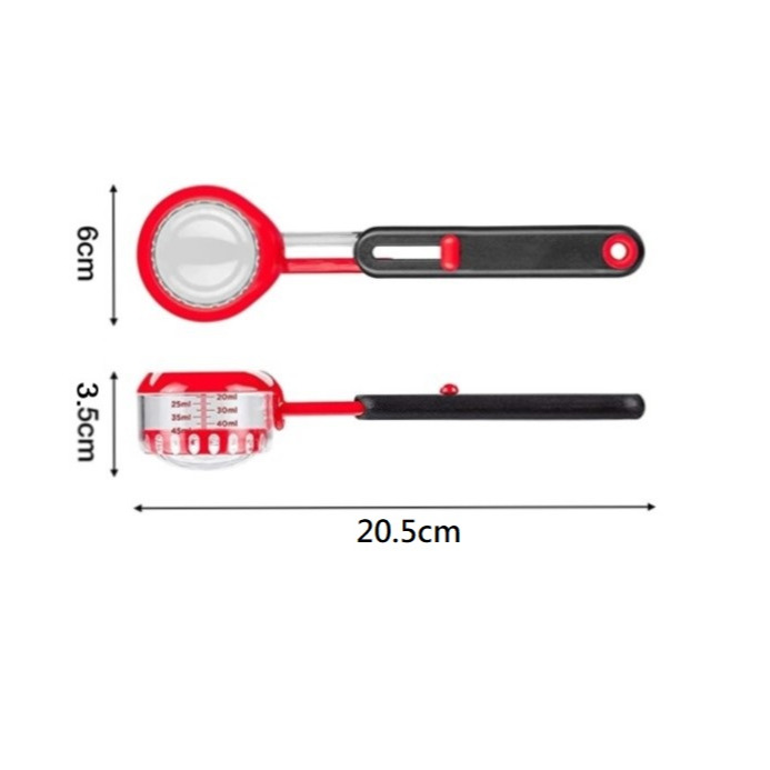 可調節刻度量匙 刻度量杯 刻度量勺 咖啡量匙 咖啡量勺 調料勺 茶匙 計量匙 酵母量匙 烘焙用具 咖啡用具 調味量匙-細節圖6