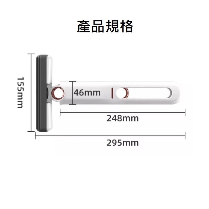 迷你拖把 迷你小拖把 免手洗拖把 海綿拖把 海綿拖把頭 海棉拖把 擦玻璃 桌面清潔 吸水拖把 Mimi拖把-細節圖9