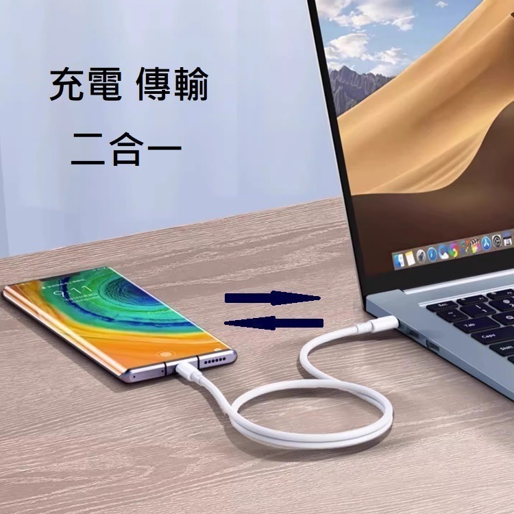 手機傳輸線 雙Type C 快充線Type-c to Type-c充電線 PD數據線 USB C 蘋果 iPhone15-細節圖6