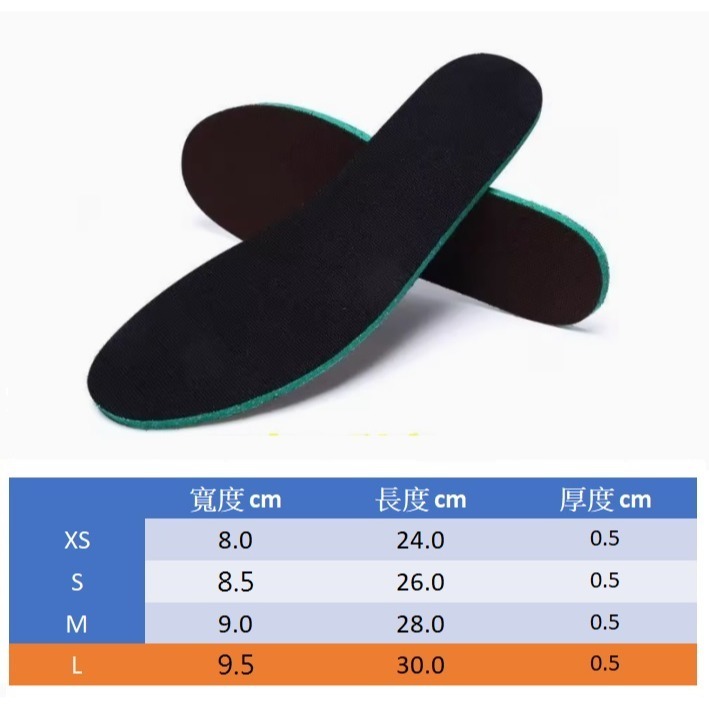 L(鞋墊長30公分)