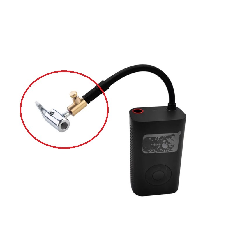 打氣機轉接頭 按壓式打氣機轉接頭 可放氣打氣機接頭 車用打氣機配件 小米打氣機 米其林打氣機可用-細節圖4