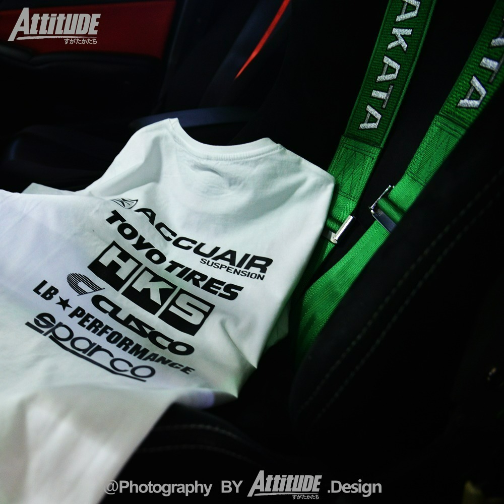 預購-日本灣岸JDM改裝風格HKS ACCU ENDLESS短袖T恤文化衫-細節圖4