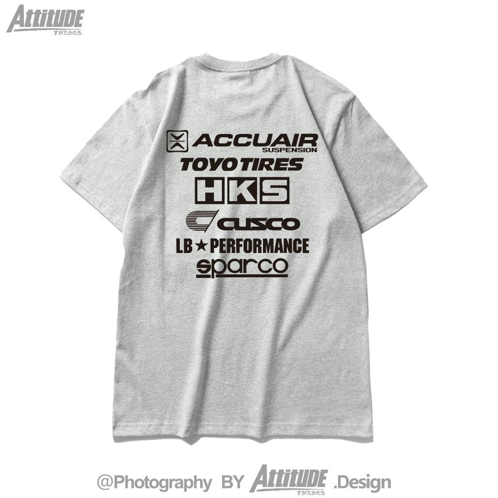 預購-日本灣岸JDM改裝風格HKS ACCU ENDLESS短袖T恤文化衫-細節圖8