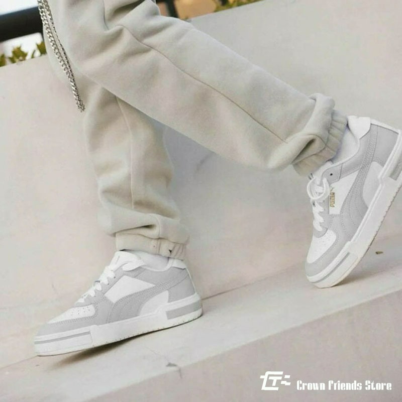 免運 日本代購 免稅 附發票Puma Ca Pro Classic 灰白 厚底 增高 休閒鞋 男女鞋-細節圖3