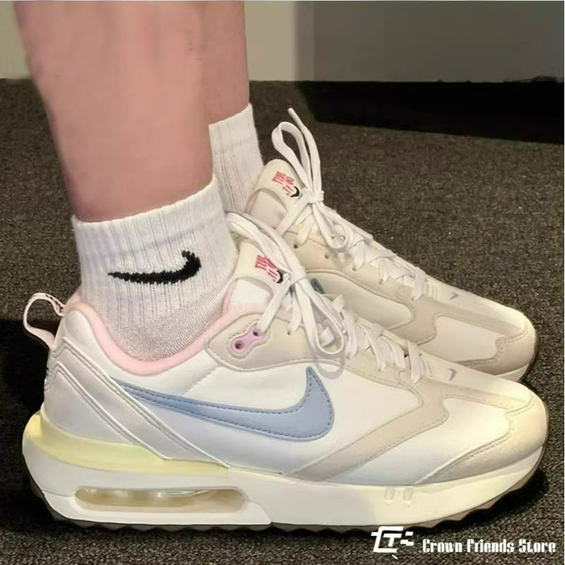 日本代購 附發票 Nike鞋 Air Max Dawn 白灰 白紫 女鞋 黑白 氣墊慢跑鞋-細節圖5
