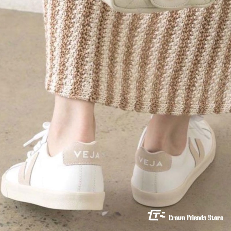 日本代購 附發票 vijaCampo 小白鞋 黑白  淺綠色 奶茶色-細節圖5