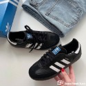 日本代購 Adidsa Originals SAMBA OG 黑白 皮面 復古 德訓鞋 經典 休閒板鞋 男女鞋-規格圖8