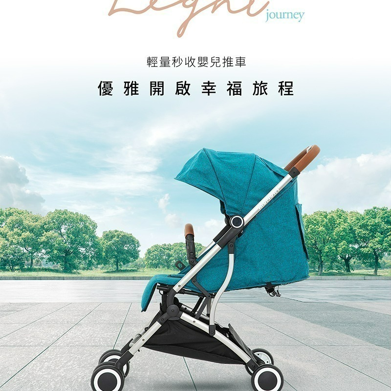 ★贈遮雨罩+掛鉤★ KIDMORY 輕量秒收嬰兒推車（KM-688）多色可選-細節圖4