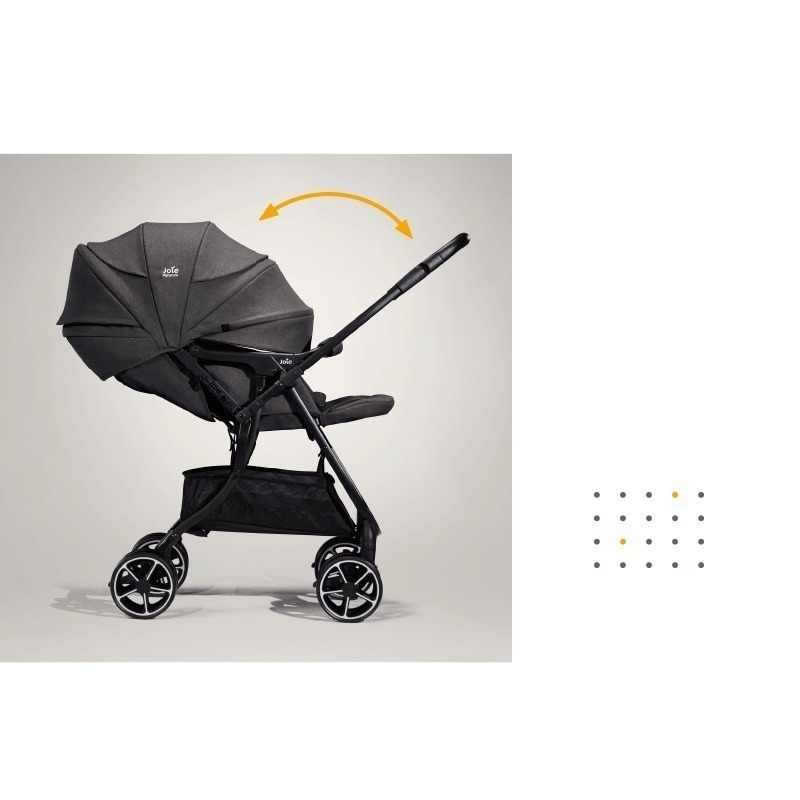 ★送wish斜躺搖籃★ Joie float 4WD drift 橫輕巧x雙向手推車(月影黑/亞麻棕/荒野綠)-細節圖4