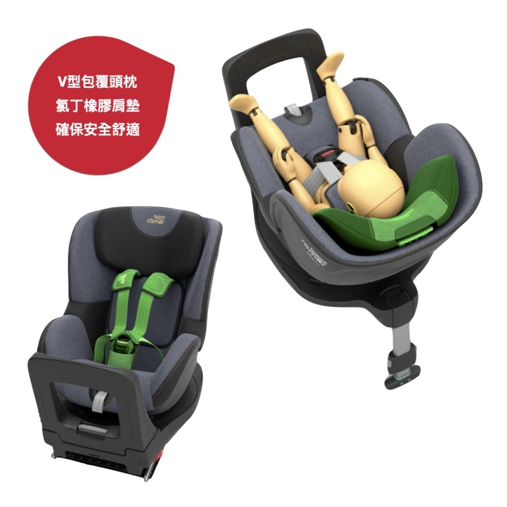 [送原廠汽座保護墊] Britax Dualfix I Size 雙面0-4歲ISOFIX汽座-細節圖8