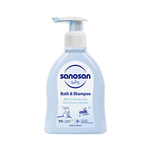 sanosan 珊諾 baby re:mind 極潤洗髮沐浴露 200ml