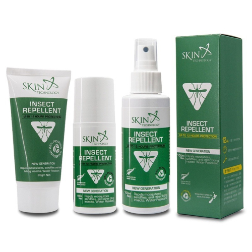紐西蘭Skin Technology Protect 25% 派卡瑞丁 瑞斌12H長效防蚊液系列（滾珠/乳霜/噴液）