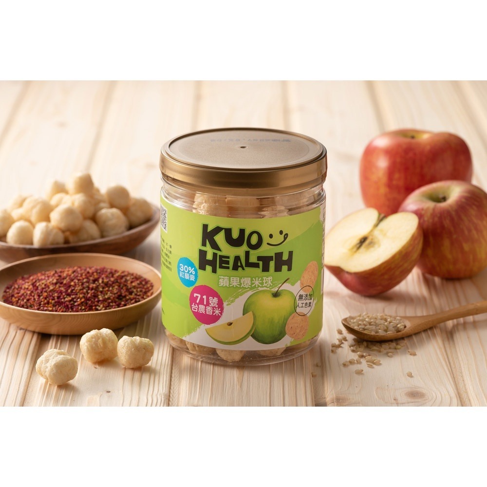 郭老師 寶寶爆米球 55g（蘋果 / 香蕉）18M+-細節圖4